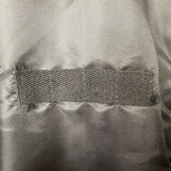 Vtg Southpole Mens Bomber Flight Jacket Y2K Authentic Collection Black Size XXL - Picture 11 of 16